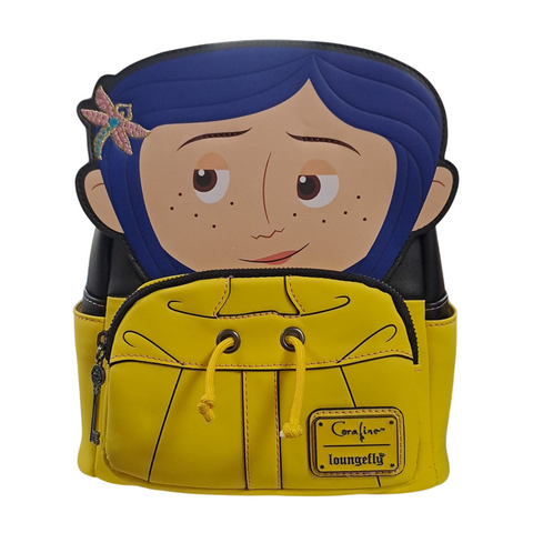 CORALINE RAIN COAT COSPLAY MINI BACKPACK