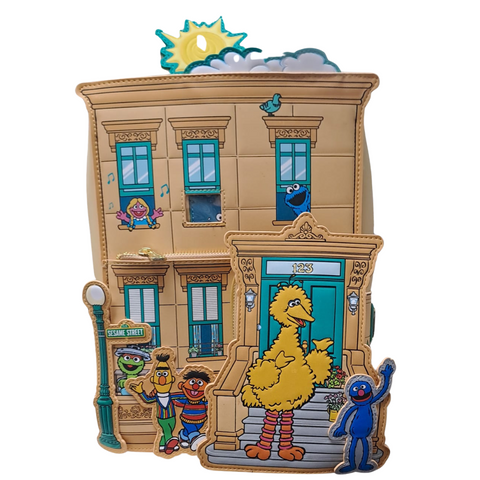 SESAME STREET CORNER LOUNGEFLY BACKPACK