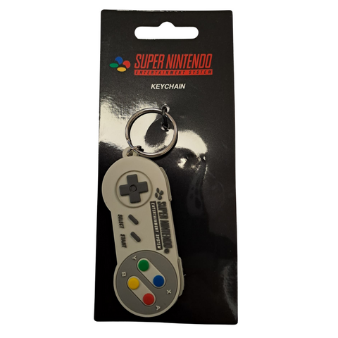 NINTENDO (SNES CONTROLLER) PVC KEYCHAIN