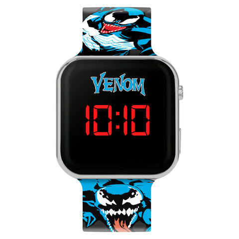 Venom Black Strap LED Watch