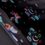 CHESHIRE CAT FLORAL CROSSBODY BAG - ALICE IN WONDERLAND