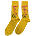 Yungblud Unisex Ankle Socks: VIP (Yellow) (UK Size 7 - 11)