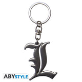 DEATH NOTE - Keychain 3D "L Symbol"
