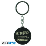 BEETLEJUICE - Keychain "Beetlejuice and Maitland couple"