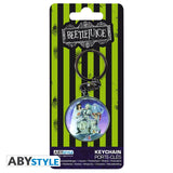 BEETLEJUICE - Keychain "Beetlejuice and Maitland couple"