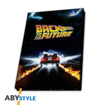 BACK TO THE FUTURE - A5 Notebook "DeLorean"