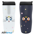 SAILOR MOON - Travel mug "Luna & Artemis"