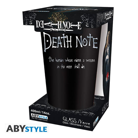 DEATH NOTE - Large Glass - 400ml - Ryuk - Matte