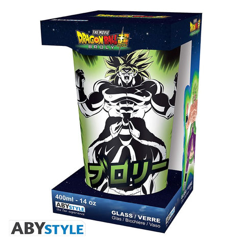 DRAGON BALL BROLY - Large Glass - 400ml - Broly/Gogeta
