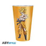 DRAGON BALL - Large Glass - 400ml - Goku Super Saiyan