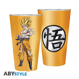 DRAGON BALL - Large Glass - 400ml - Goku Super Saiyan
