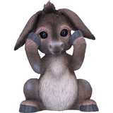 Three Wise Donkeys 11cm