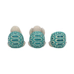 Three Wise Tortoises 8cm