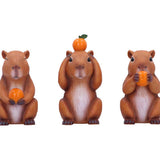 Three Wise Capybaras 10.5cm