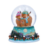 Winter Highland Cow Snow Globe
