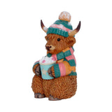 Winter Highland Cow Hot Cocoa
