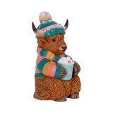 Winter Highland Cow Hot Cocoa