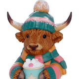 Winter Highland Cow Hot Cocoa