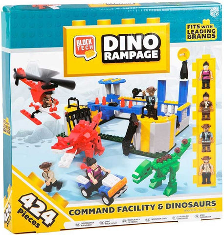 BLOCK TECH DINO PEN RAMPAGE 424 PCS