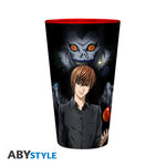 Death Note Light & Misa 400ml Glass