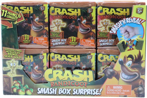 CRASH BANDICOOT SMASH BOX SURPRISE FIGURE ASSORTED