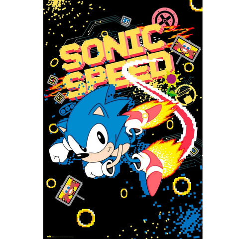 Sonic The Hedgehog Speed 61 x 91.5cm Maxi Poster