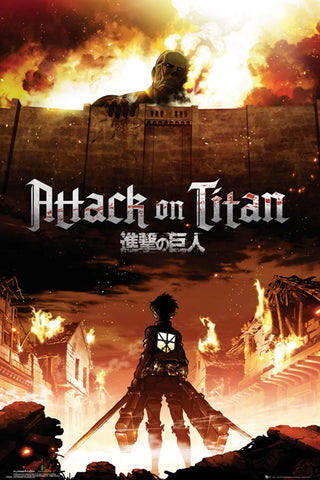 Attack On Titan Key Art 61 x 91.5cm Maxi Poster
