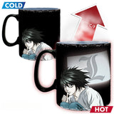 Death Note Kira & L 460ml Heat Change Mug