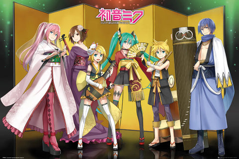 Hatsune Miku Kuroshishi Unit 61 x 91.5cm Maxi Poster