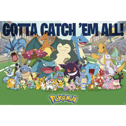 Pokemon All Time Favourites 61 x 91.5cm Maxi Poster