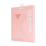 Vault X Zip Binder Just Pink 9 Pocket