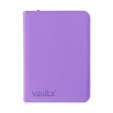 Vault X Zip Binder Just Purple 9-Pocket