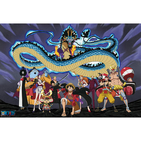 One Piece The crew versus Kaido 61 x 91.5cm Maxi Poster