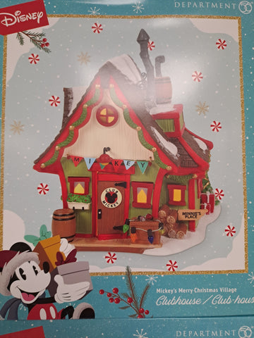 Mickey Mouse's Clubhouse - Disney Village by D56