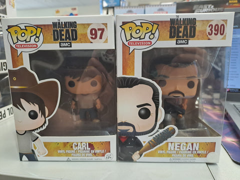 Walking Dead Funko - Carl And Negan