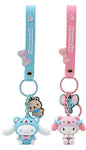 SANRIO ANIMAL SERIES KEYCHAIN WITH HAND STRAP ASSORTED