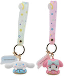 SANRIO DONUTS SERIES KEYCHAIN WITH HAND STRAP ASSORTED
