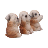 Three Wise Bulldogs 7.5cm