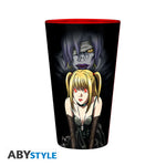 Death Note Light & Misa 400ml Glass