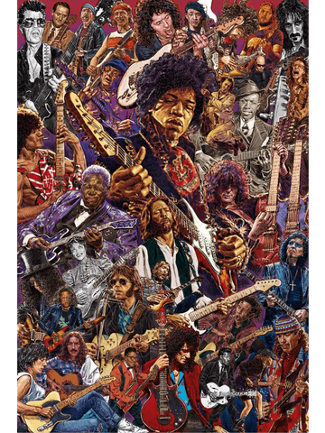 Legendary Guitarists 61 x 91.5cm Maxi Poster
