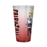 Fairy Tail Natsu, Lucy, Happy & Plue 400ml Glass