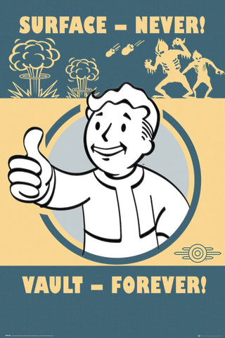 Fallout Vault Forever 61 x 91.5cm Maxi Poster