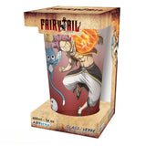 Fairy Tail Natsu, Lucy, Happy & Plue 400ml Glass