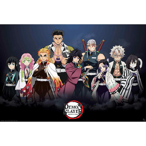 Demon Slayer Pillars 61 x 91.5cm Maxi Poster
