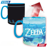 The Legend of Zelda Breath the Wild 460ml Heat Change Mug
