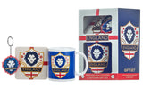 England Mug, coaster and keyring set