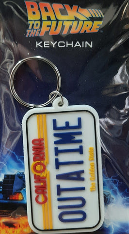 Back To The Future Keyring