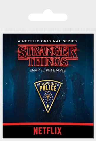 Stranger Things (Hawkins Police) Enamel Pin Badge