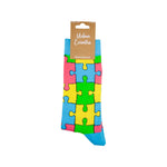 Unisex Jigsaw Socks