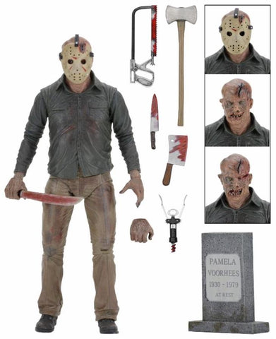 NECA 7" Scale Ultimate Action Figure Friday 13th Part 4 Jason
